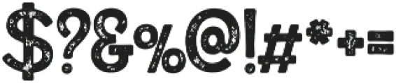 Alfons Display Regular P otf (400) Font OTHER CHARS