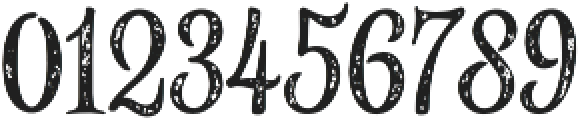 Alfons Serif Printed otf (400) Font OTHER CHARS