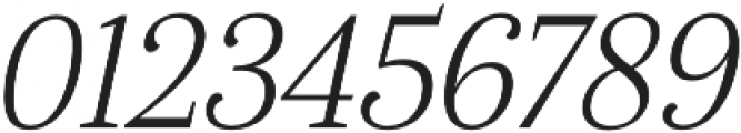 Alga Light Italic otf (300) Font OTHER CHARS