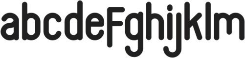 Algeko otf (400) Font LOWERCASE