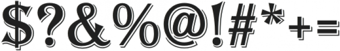 Algerian Mesa SC Regular otf (400) Font OTHER CHARS