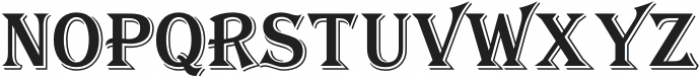 Algerian Mesa SC Regular otf (400) Font LOWERCASE
