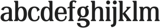 AlgerianRndAltPlain-Regular otf (400) Font LOWERCASE