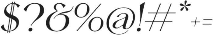 Algiers Italic otf (400) Font OTHER CHARS