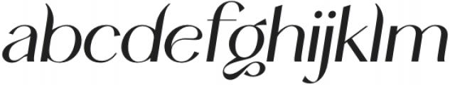 Algiers Italic otf (400) Font LOWERCASE