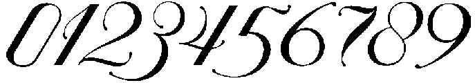 Algloria Script Bold otf (700) Font OTHER CHARS
