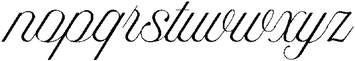 Algloria Script Light otf (300) Font LOWERCASE