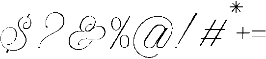 Algloria Script Pro Thin ttf (100) Font OTHER CHARS
