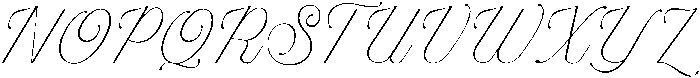 Algloria Script Pro Thin ttf (100) Font UPPERCASE