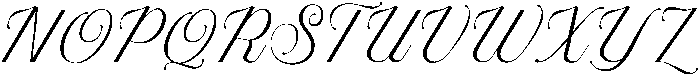 Algloria Script Regular otf (400) Font UPPERCASE