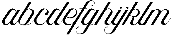Algloria Script Semi Bold otf (600) Font LOWERCASE