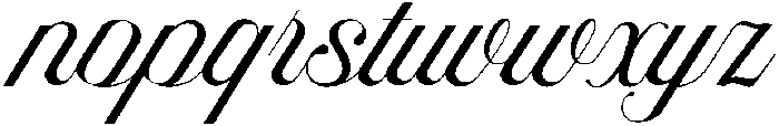 Algloria Script Semi Bold otf (600) Font LOWERCASE