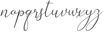 Algoritme Regular otf (400) Font LOWERCASE