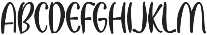 Algosh Smooter Sans Regular otf (400) Font UPPERCASE