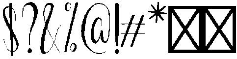 Alice otf (400) Font OTHER CHARS