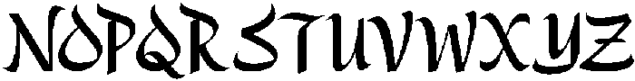Alidin otf (400) Font UPPERCASE