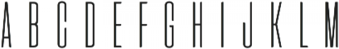 Aliens & cows Thin otf (100) Font LOWERCASE