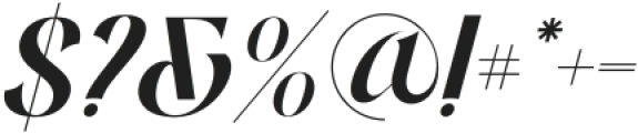 AlifiraItalic otf (400) Font OTHER CHARS