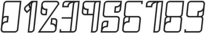 Aligan Italic otf (400) Font OTHER CHARS
