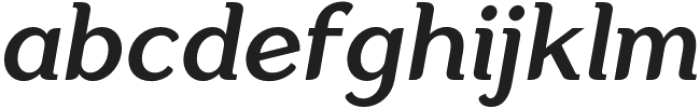 Aligarh Medium Oblique otf (500) FONT