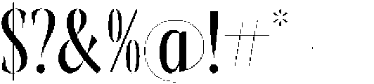 Aligner otf (400) Font OTHER CHARS