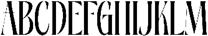 Aligner otf (400) Font UPPERCASE