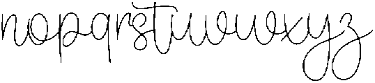 Alignment Regular otf (400) Font LOWERCASE