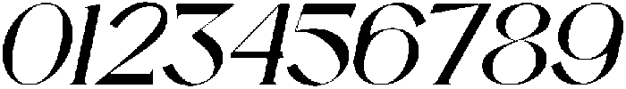 Alika Italic otf (400) Font OTHER CHARS