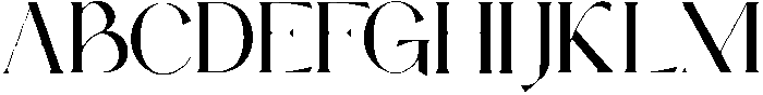 Alika Regular otf (400) Font UPPERCASE