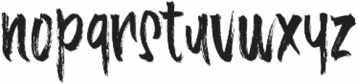 Alinea Typeface Regular ttf (400) Font LOWERCASE