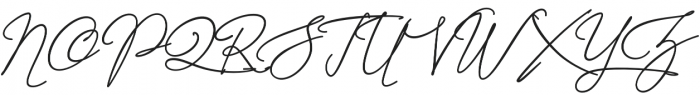 Alistair Signature otf (400) Font UPPERCASE