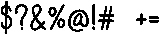 Alive Regular otf (400) Font OTHER CHARS