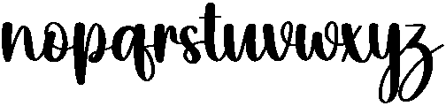 Alive Regular otf (400) Font LOWERCASE