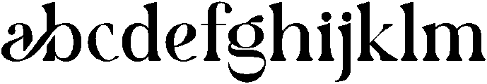 Alivia Regular otf (400) FONT