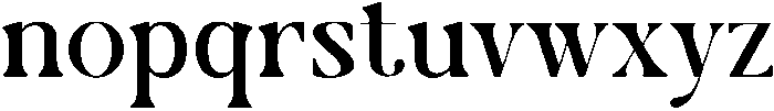 Alivia Regular otf (400) Font LOWERCASE
