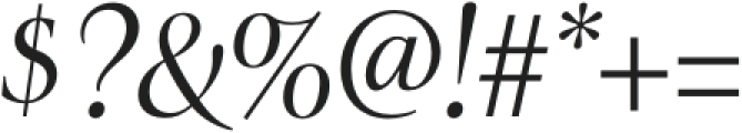Alizarine Medium Italic otf (500) Font OTHER CHARS