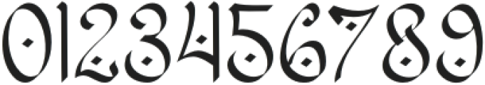 AljadienRegular otf (400) Font OTHER CHARS