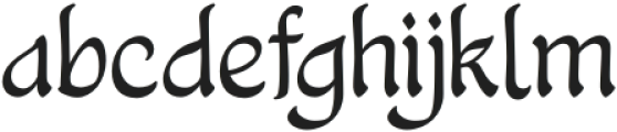 Aljasira Regular otf (400) FONT