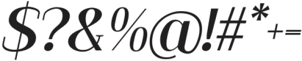 Alkalis Italic otf (400) Font OTHER CHARS