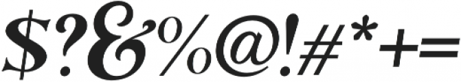 Allaina Medium Italic otf (500) Font OTHER CHARS