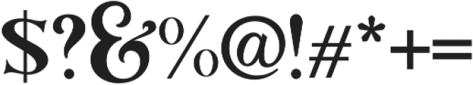 Allaina Medium otf (500) Font OTHER CHARS