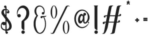 Allakoc-Regular otf (400) Font OTHER CHARS