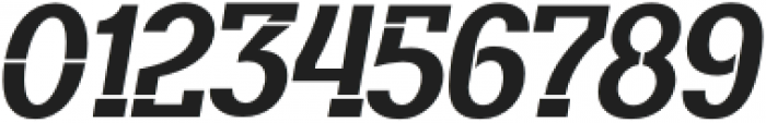 Allegoria Stencil Italic otf (400) Font OTHER CHARS
