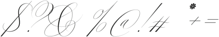 Allegra Script otf (400) Font OTHER CHARS