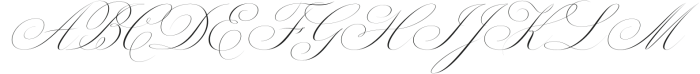 Allegra Script otf (400) Font UPPERCASE