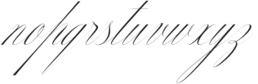 Allegra Script otf (400) Font LOWERCASE