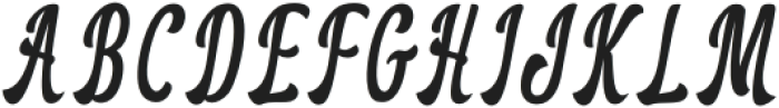 Alligony Italic otf (400) Font UPPERCASE