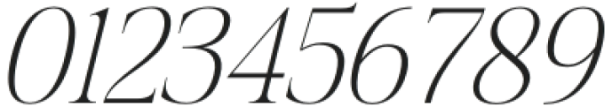 Allisa Italic otf (400) Font OTHER CHARS