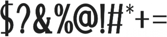 AllisonStyle Serif Regular otf (400) Font OTHER CHARS