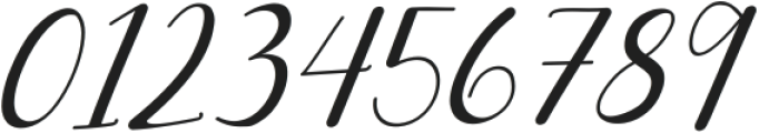 Allitta Calligraphy Italic otf (400) Font OTHER CHARS